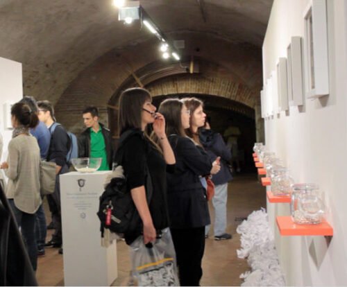 Sabrina D'Alessandro, “III Censimento Peculiare - una parola per dire il futuro sentire”, Palazzo Estense, Ferrara 2015